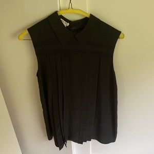 Miu Miu sleeveless silk shirt